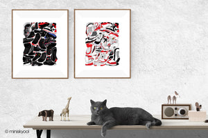 Black Reds limited edition prints (1-100)