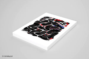 Black Reds limited edition prints (1-100)