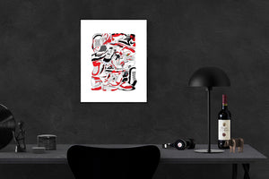 Red Whites limited edition prints (1-100)